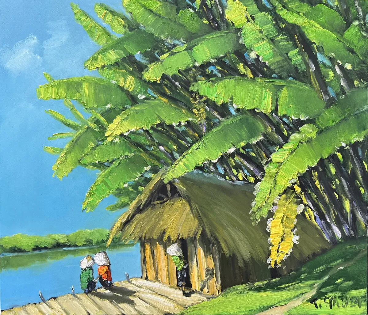 Banana Tree By The River